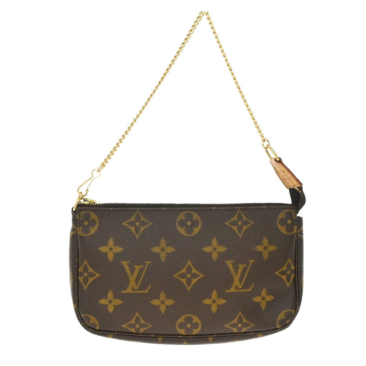 Louis Vuitton Pochette Accessoires NM Monogram Canvas, Brown, Canvas, Clutch
