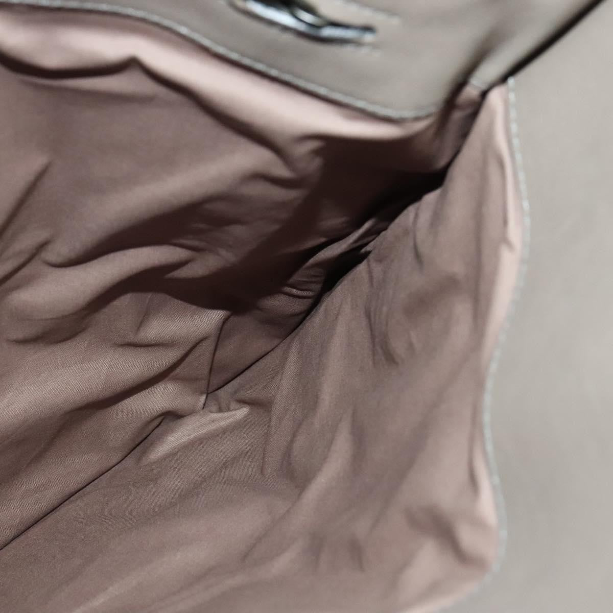 Bottega Veneta Vintage Flap Shoulder Bag Intrecciato leather, GRAY, LEATHER, Shoulder bag