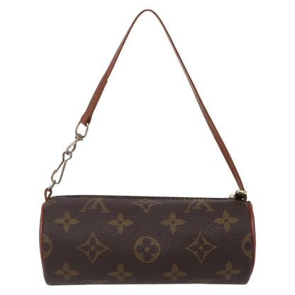 Louis Vuitton Papillon Pochette Monogram Canvas, BROWN, CANVAS, Clutche & pouche