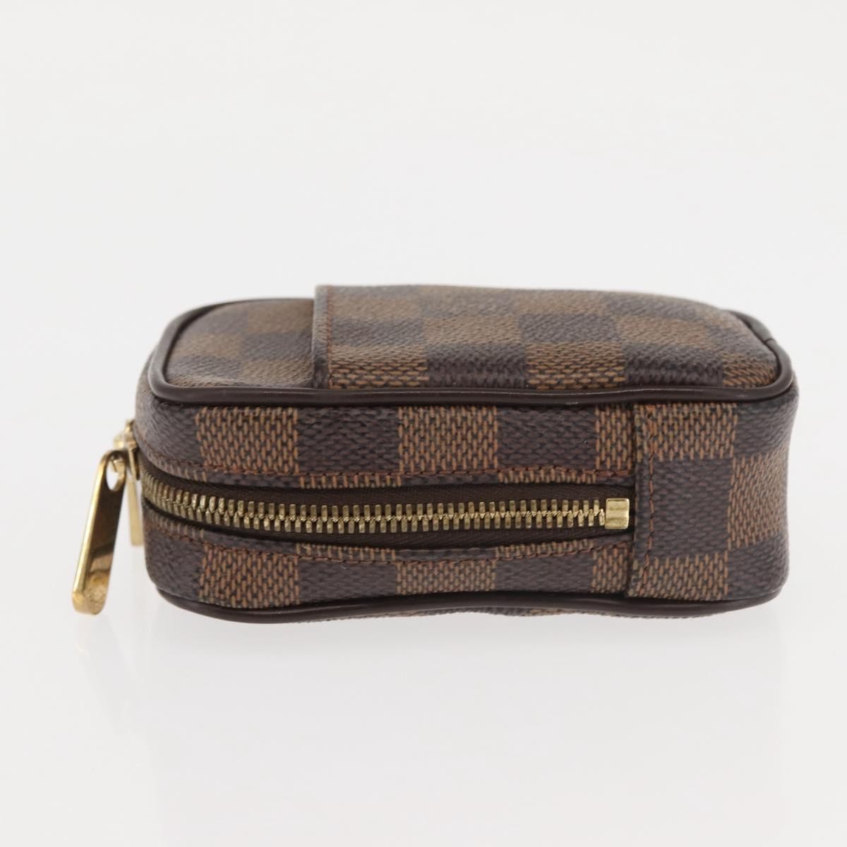 Louis Vuitton Etui Okapi Camera Case Damier, BROWN, CANVAS, Travel bag
