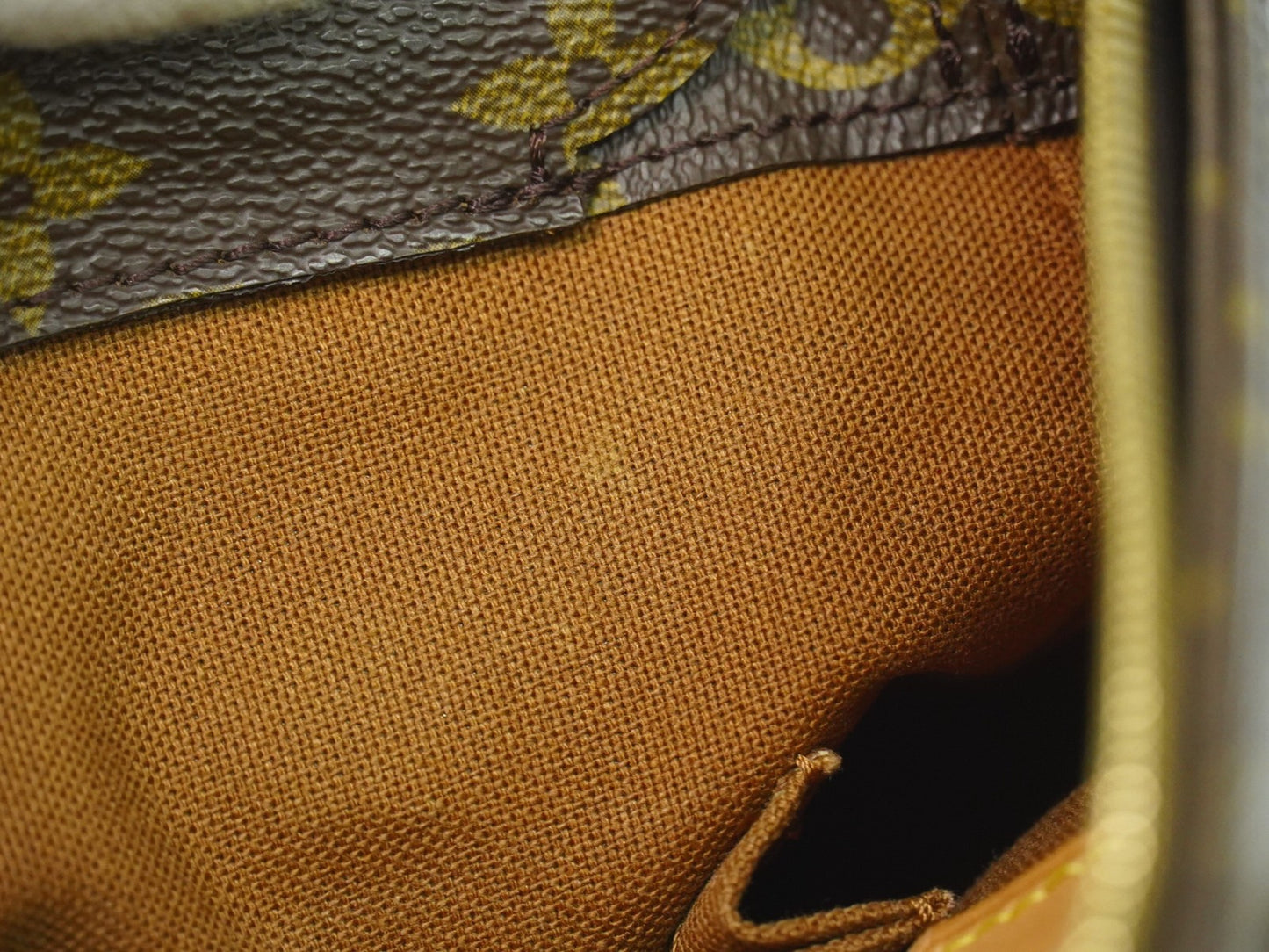 Louis Vuitton Cabas Mezzo Monogram Canvas, BROWN, CANVAS, Tote bag