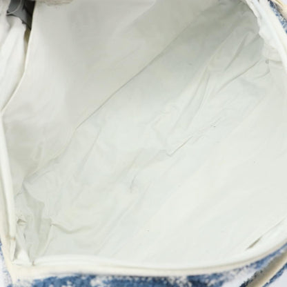 Christian Dior Vintage Trotter Handbag Canvas, BLUE, CANVAS, Handbag