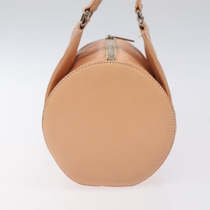 Chanel Chocolate Bar Barrel Bag Quilted Leather, BEIGE, LEATHER, Handbag