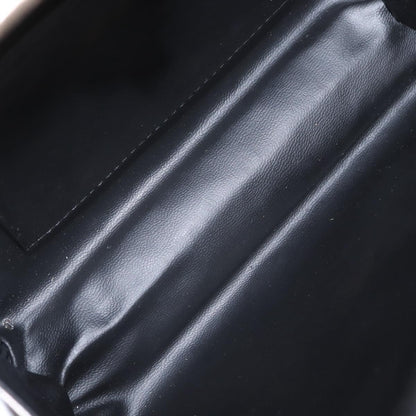 Bally Vintage Handbag Quilted Leather, GOLD, LEATHER, Handbag