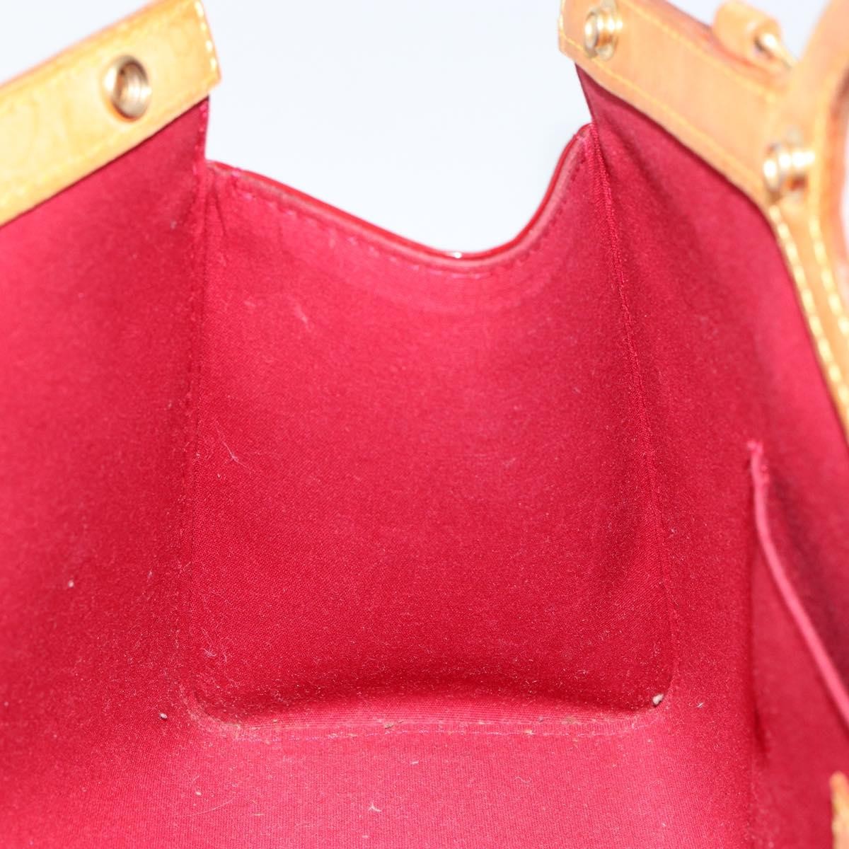 Louis Vuitton Roxbury Drive Handbag Monogram Vernis, RED, PATENT_LEATHER, Handbag