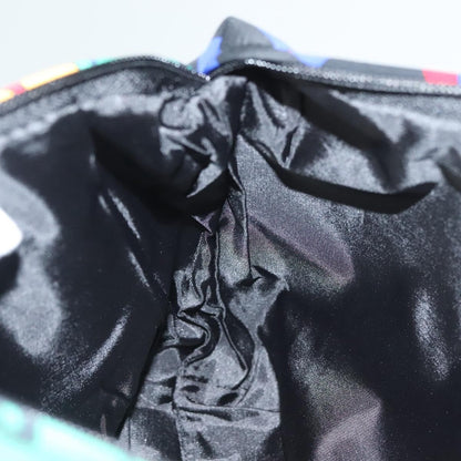 Saint Laurent Zipped Pouch Printed Python, MULTICOLOUR, NYLON, Clutche & pouche