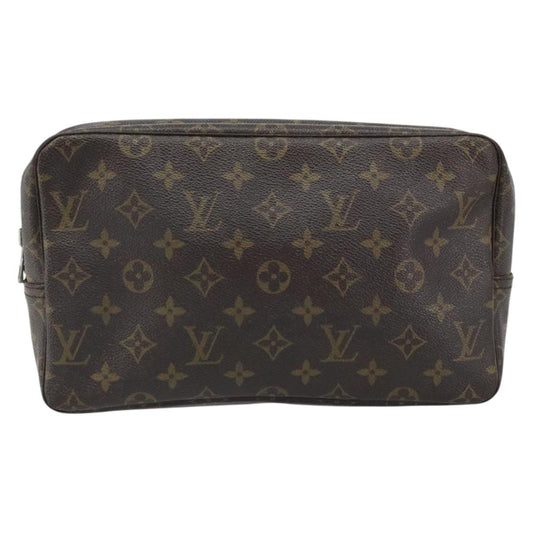 Louis Vuitton Trousse Toilette Monogram Canvas, BROWN, CANVAS, Clutche & pouche