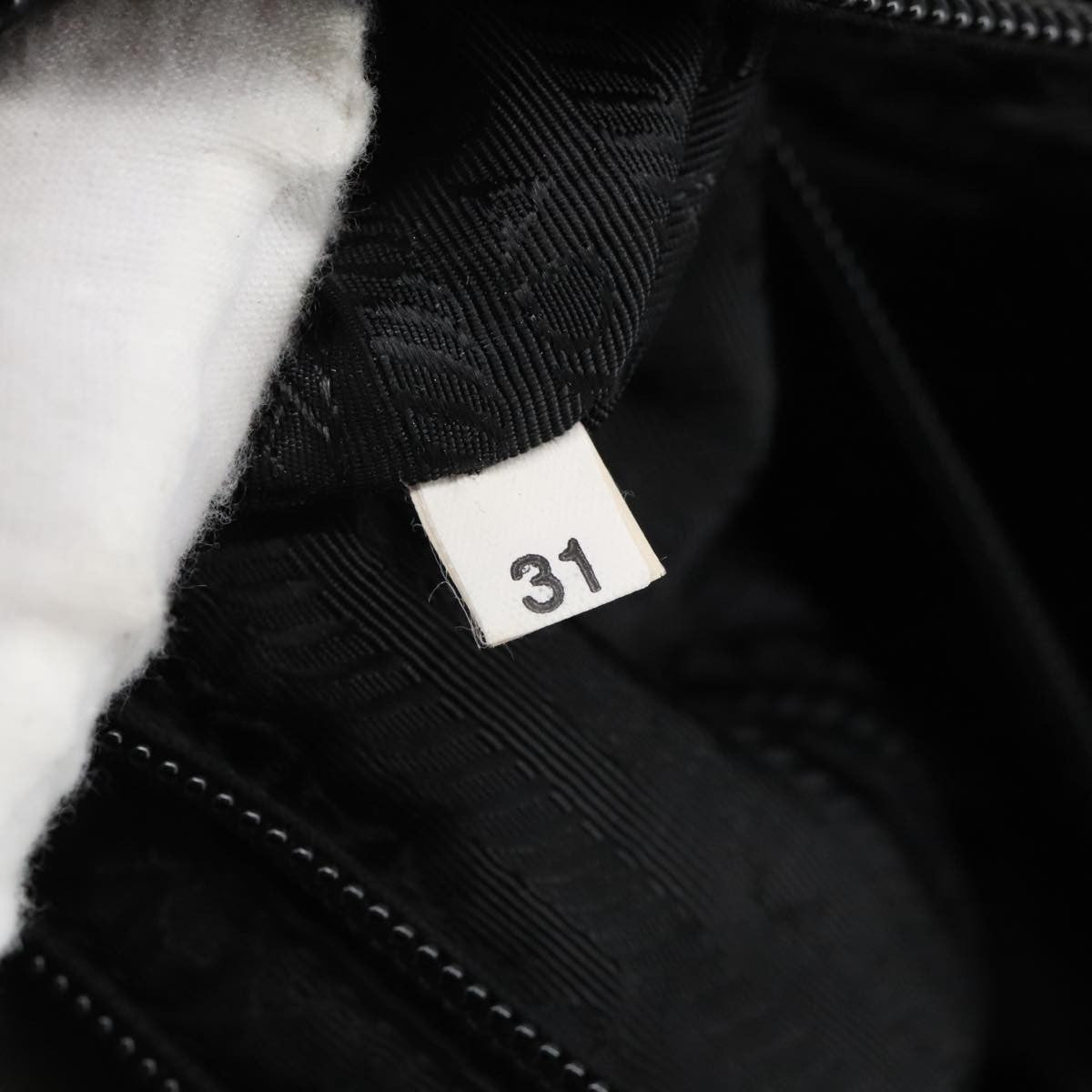 Prada Flat Messenger Bag Tessuto, BLACK, NYLON, Shoulder bag