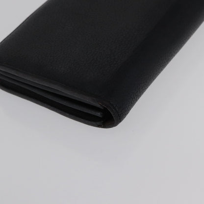 Louis Vuitton Comete Wallet Leather, BLACK, LEATHER, Wallets