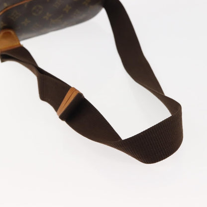 Louis Vuitton Pochette Gange Monogram Canvas, BROWN, CANVAS, Clutche & pouche