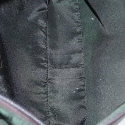 Prada Vintage Zip Handbag Tessuto, GREEN, NYLON, Handbag