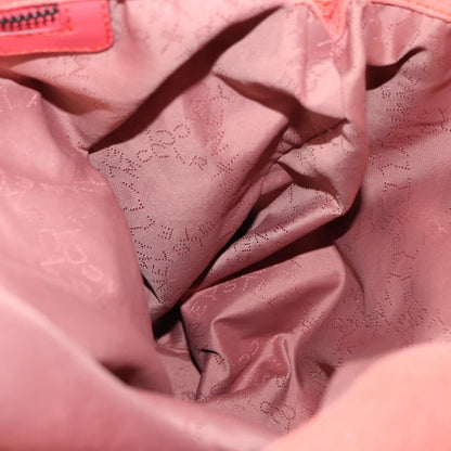 Stella McCartney Falabella Fold Over Crossbody Bag Suede, ORANGE, SUEDE, Crossbody bag