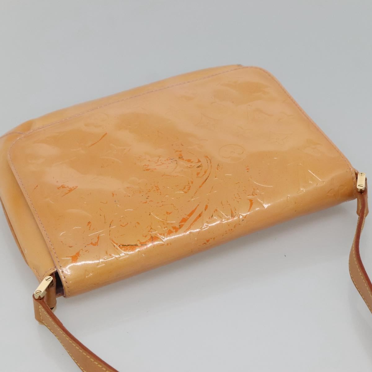 Louis Vuitton Thompson Street Handbag Monogram Vernis, BEIGE, PATENT_LEATHER, Handbag