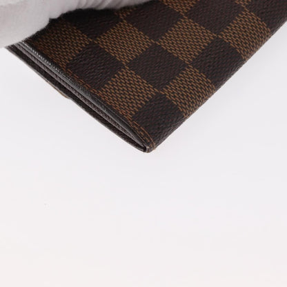 Louis Vuitton Sarah Wallet NM Damier, BROWN, CANVAS, Wallets