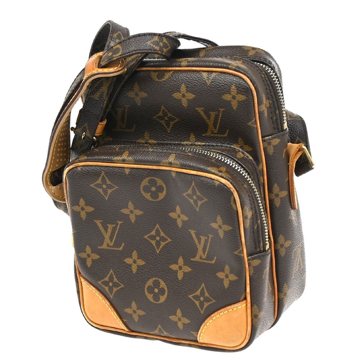 Louis Vuitton Amazone Bag Monogram Canvas, BROWN, CANVAS, Shoulder bag