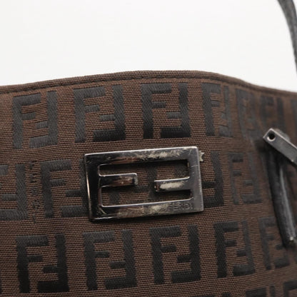 Fendi Zucca Tote bag Canvas, BROWN, CANVAS, Tote bag