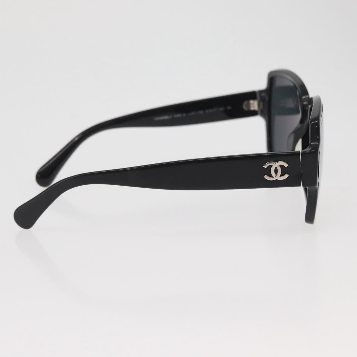 Chanel Logo CC Sunglasses Plastic, Black, Plastic, Sunglasses