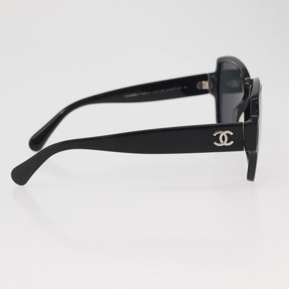 Chanel Logo CC Sunglasses Plastic, Black, Plastic, Sunglasses