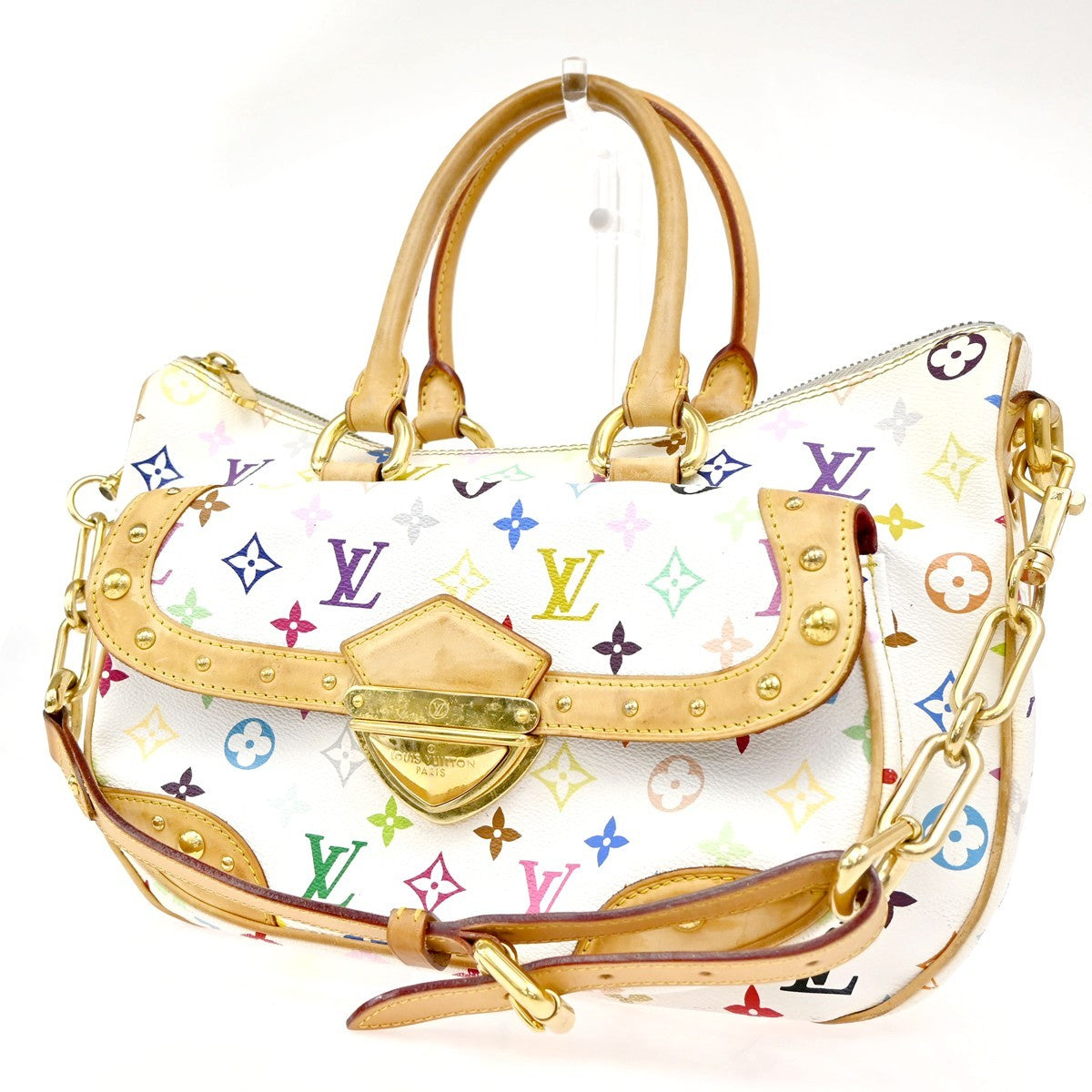 Louis Vuitton Rita Handbag Monogram Multicolor, MULTICOLOUR, CANVAS, Handbag