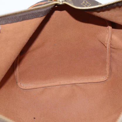 Louis Vuitton Keepall Bag Monogram Canvas, BROWN, CANVAS, Travel bag