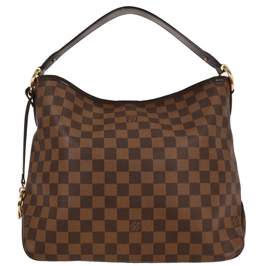 Louis Vuitton Delightful NM Handbag Damier, BROWN, CANVAS, Tote bag