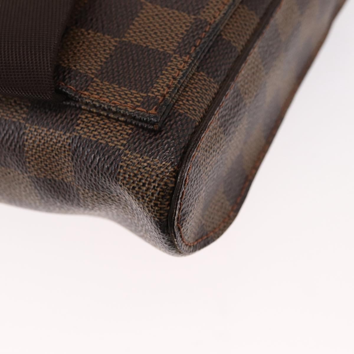 Louis Vuitton Geronimos Waist Bag Damier, BROWN, CANVAS, Shoulder bag
