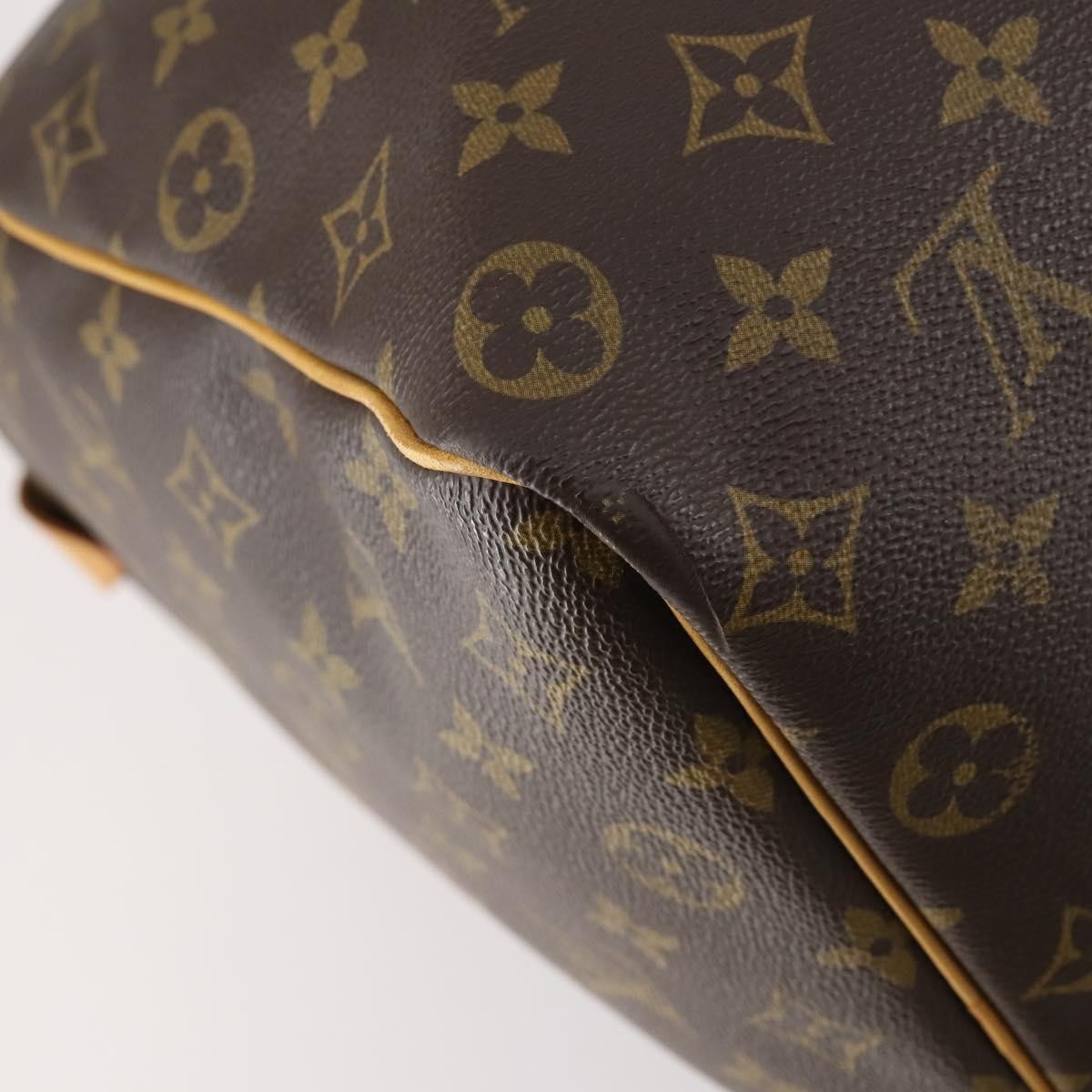 Louis Vuitton Keepall Bag Monogram Canvas, BROWN, CANVAS, Travel bag