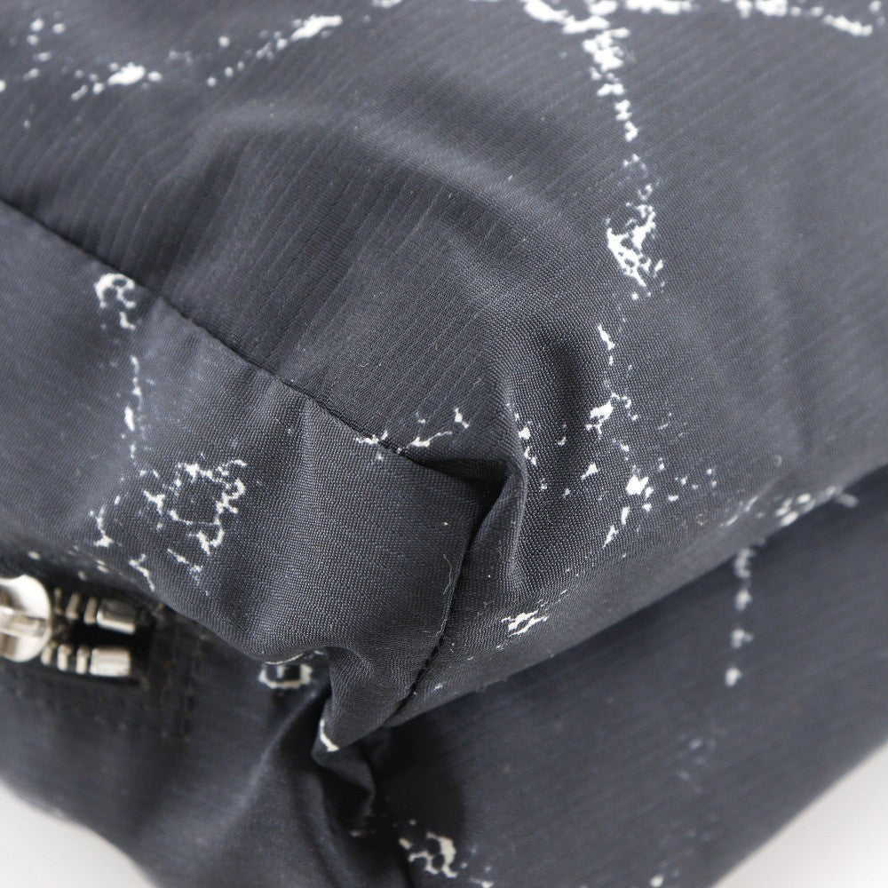 Chanel Travel line pouch Nylon, BLACK, NYLON, Travel bag