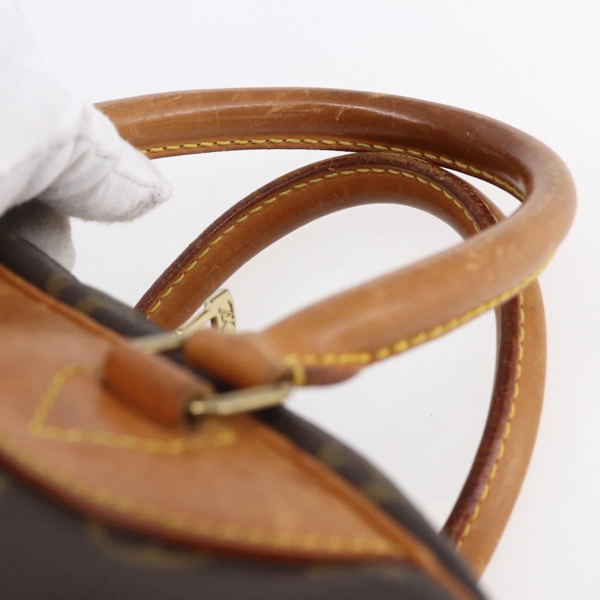 Louis Vuitton Deauville Handbag Monogram Canvas, BROWN, CANVAS, Handbag