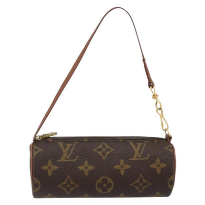 Louis Vuitton Papillon Pochette Monogram Canvas, BROWN, CANVAS, Clutche & pouche