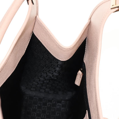 Gucci Vintage Jackie Handbag Leather, PINK, LEATHER, Handbag