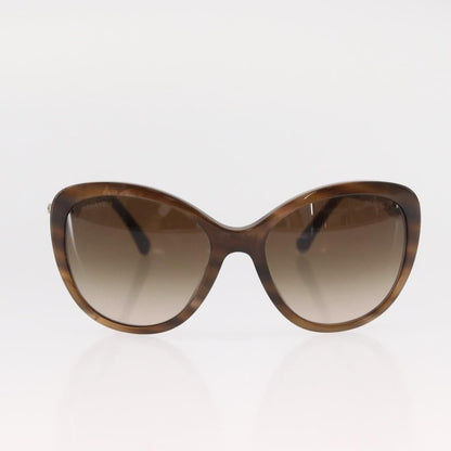 Chanel Logo CC Sunglasses Plastic, Brown, Plastic, Sunglasses