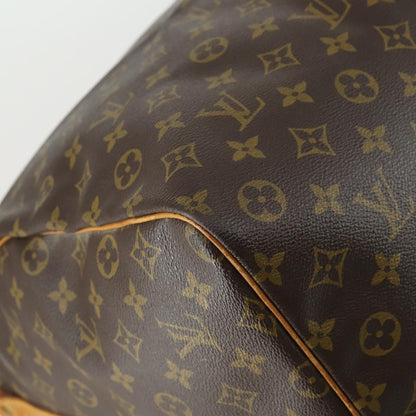 Louis Vuitton Keepall Bandouliere Bag Monogram Canvas, BROWN, CANVAS, Travel bag
