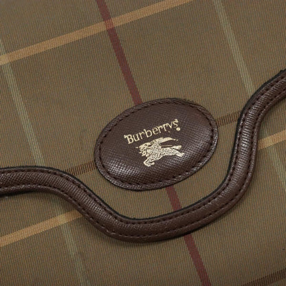 Burberry Nova check Shoulder bag Canvas, BEIGE, CANVAS, Shoulder bag