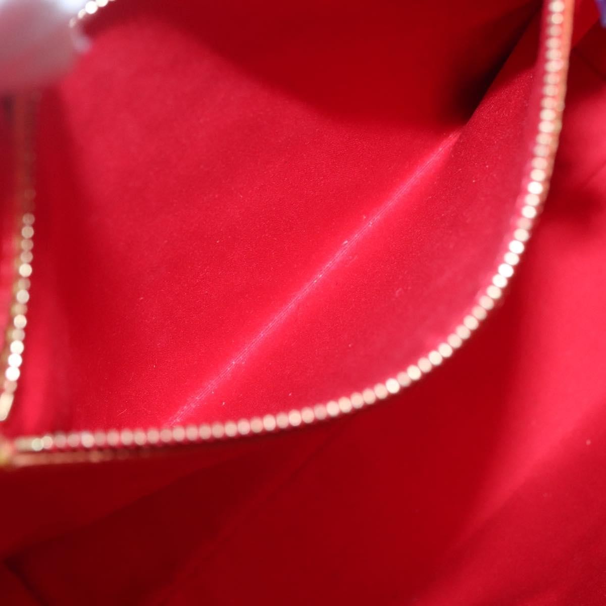Louis Vuitton Reade Handbag Monogram Vernis, RED, PATENT_LEATHER, Handbag
