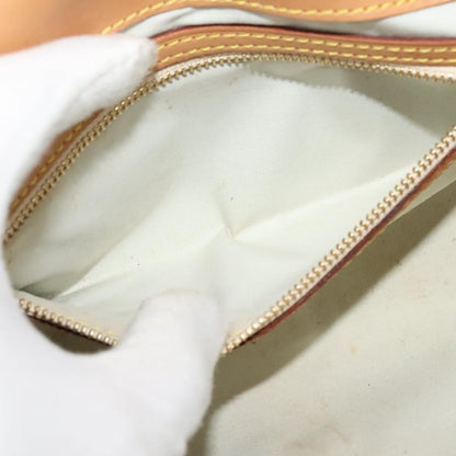 Louis Vuitton Camille Messenger Bag Mini Lin, BLUE, CANVAS, Crossbody bag