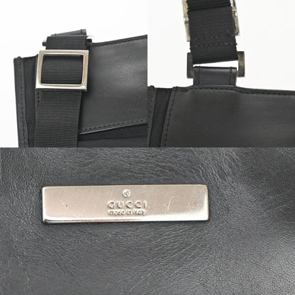 Gucci Vintage Shoulder Bag Nylon, BLACK, NYLON, Shoulder bag