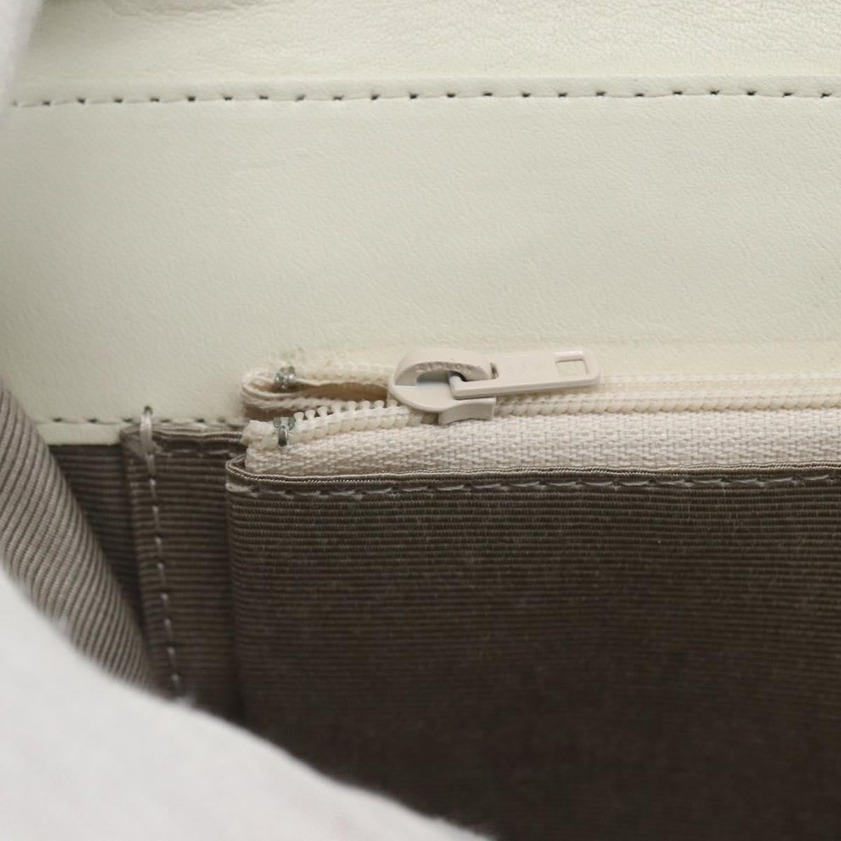 Valentino Garavani Vintage shoulder bag Leather, WHITE, LEATHER, Shoulder bag