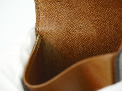 Louis Vuitton Porte Tresor Etui Papiers Wallet Monogram Canvas, BROWN, CANVAS, Card Holders