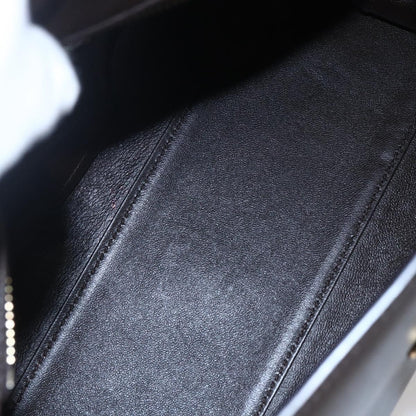 Salvatore Ferragamo Sofia Satchel Leather, BROWN, LEATHER, Handbag