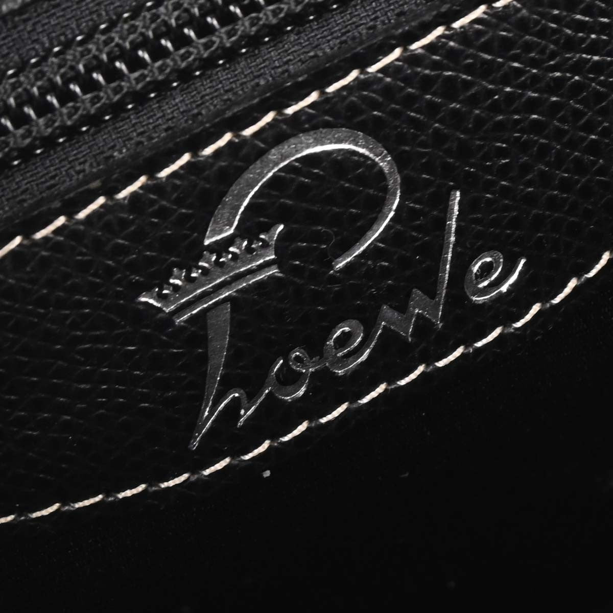 Loewe Senda Bowling Leather, BLACK, LEATHER, Handbag