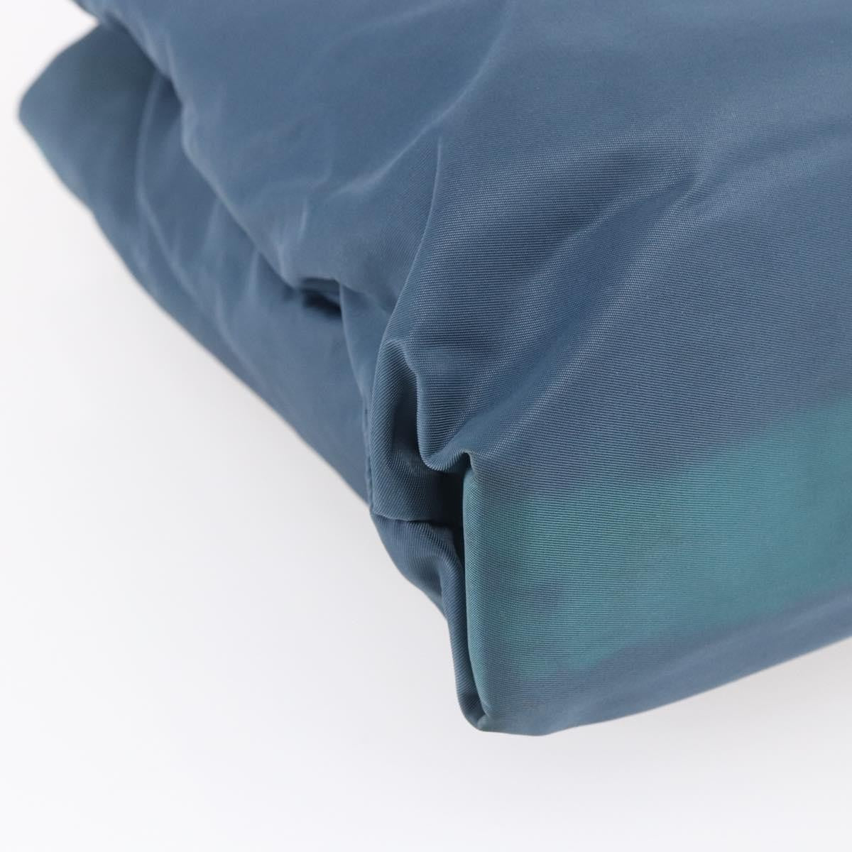 Prada Vintage Tote Tessuto, BLUE, NYLON, Shoulder bag