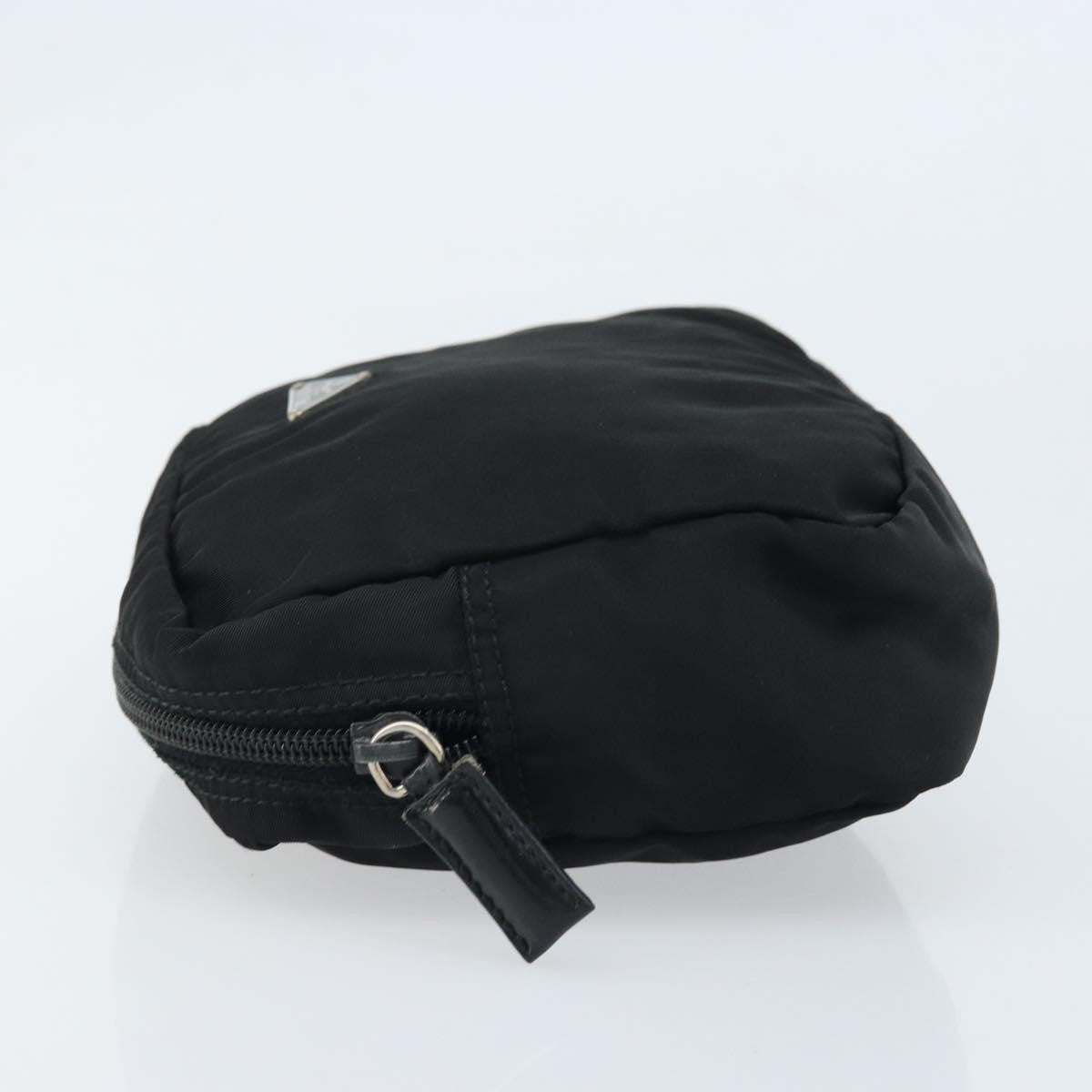 Prada Vintage Pouch Tessuto, BLACK, NYLON, Clutche & pouche