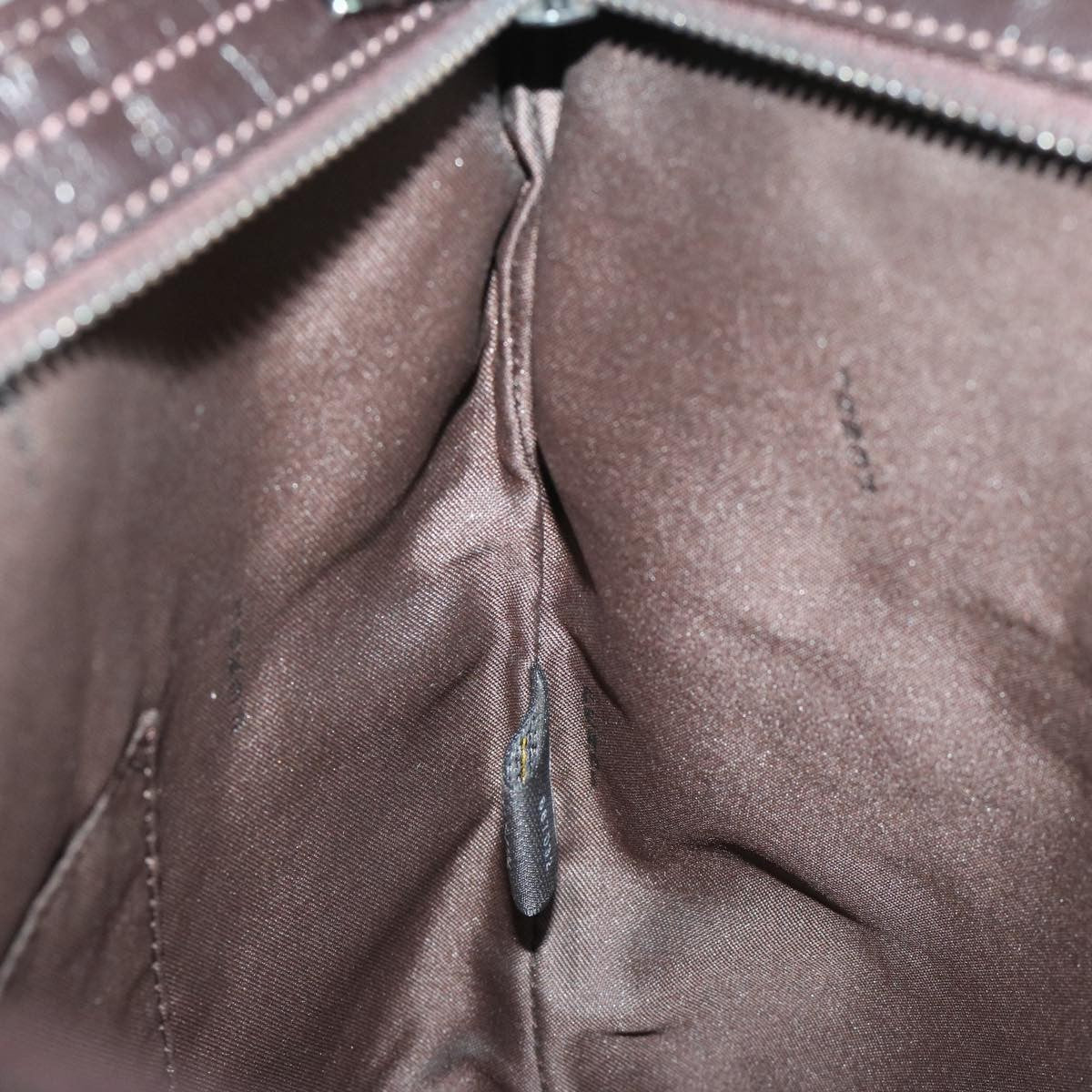 Fendi Vintage Zip Messenger Bag Zucca Canvas, BROWN, CANVAS, Shoulder bag