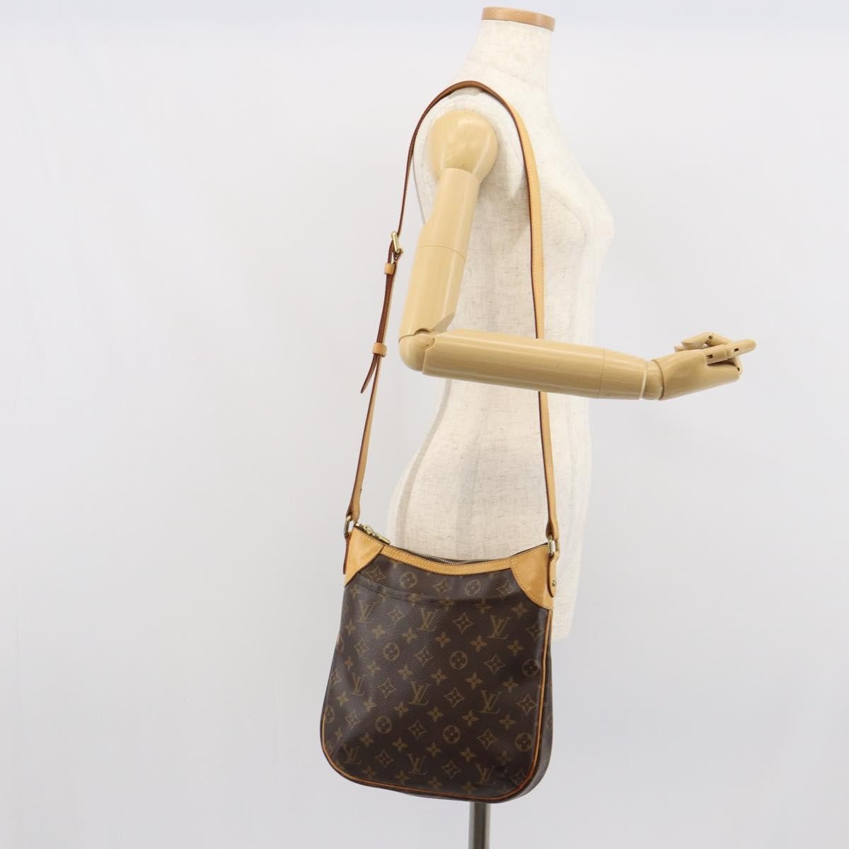 Louis Vuitton Odeon Handbag Monogram Canvas, BROWN, CANVAS, Shoulder bag