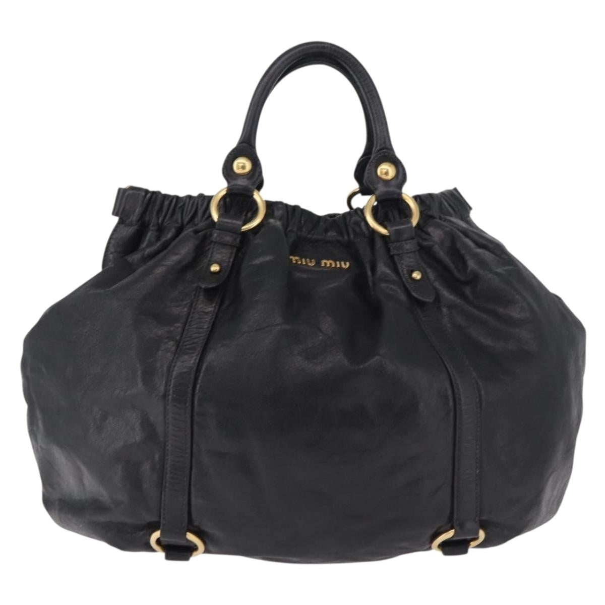 Miu Miu Shopping Tote Leather, Multicolour, Leather, Handbag