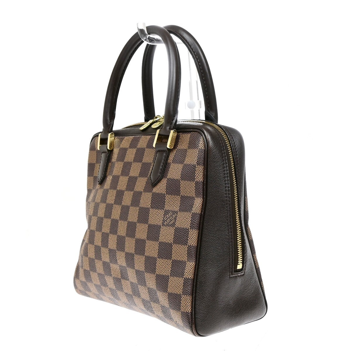 Louis Vuitton Brera Handbag Damier, BROWN, CANVAS, Handbag