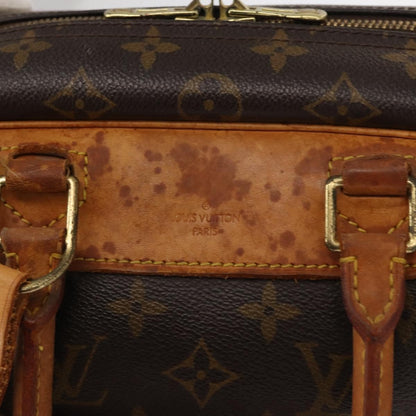 Louis Vuitton Deauville Handbag Monogram Canvas, BROWN, CANVAS, Handbag