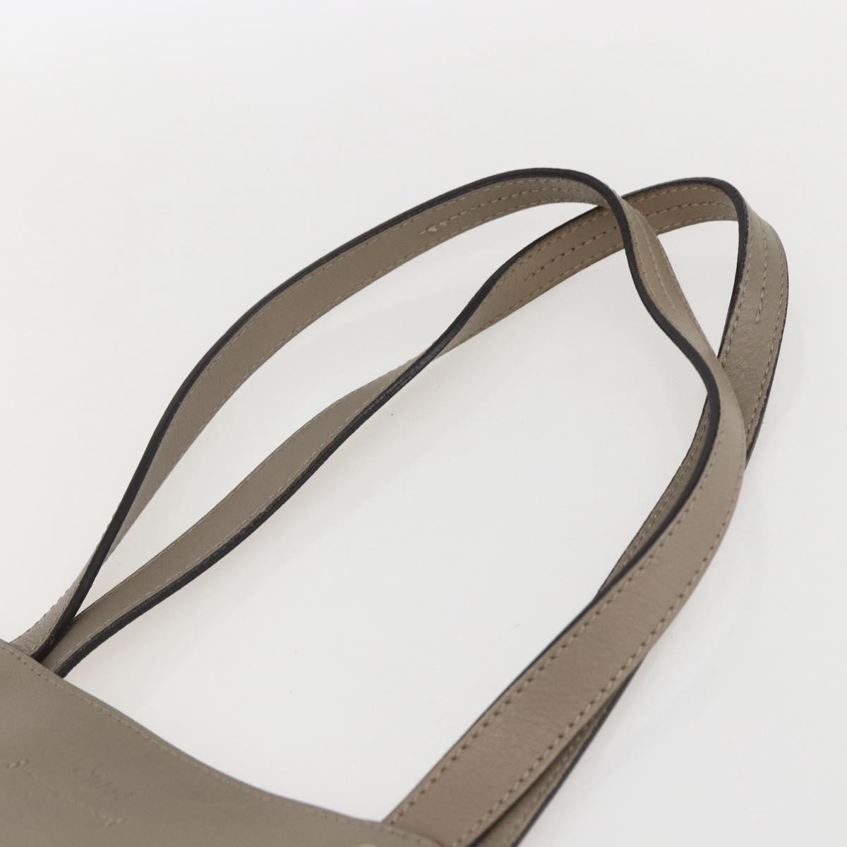 Chloe Milo Shopping Tote Leather, BEIGE, LEATHER, Tote bag