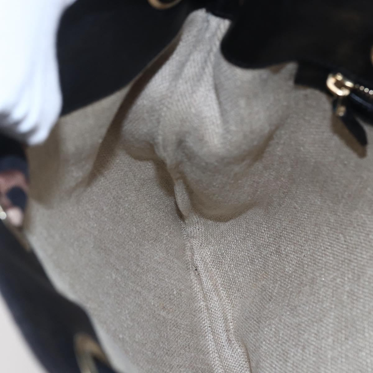 Gucci Positano Hobo GG Canvas, BLACK, CANVAS, Shoulder bag